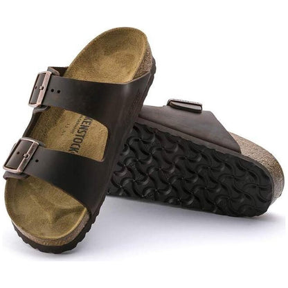 Birkenstock Arizona Oiled Leather Habana-Women's - Footwear - Sandals-Appalachian Outfitters
