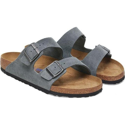 Birkenstock Arizona Soft Footbed Suede Leather-Unisex - Footwear-Appalachian Outfitters