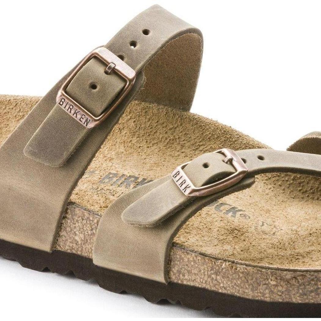Birkenstock Mayari Oiled Leather Tobacco Brown-Women's - Footwear - Sandals-Appalachian Outfitters