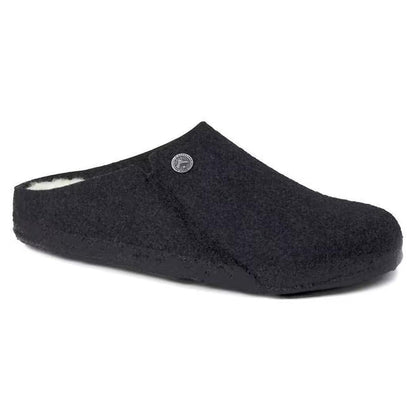 Birkenstock Zermatt Shearling Wool Felt-Women's - Footwear - Sandals-Anthracite-41-Appalachian Outfitters