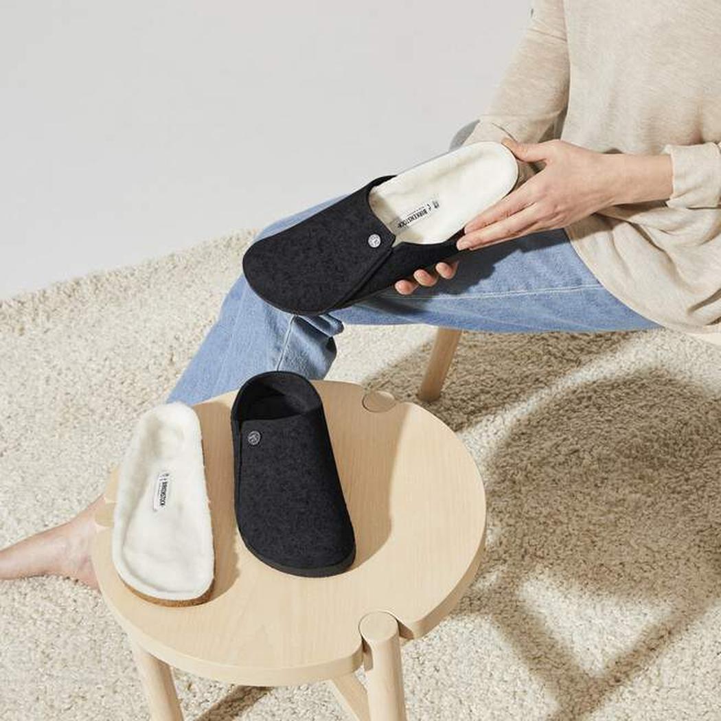 Birkenstock Zermatt Shearling Wool Felt-Women's - Footwear - Sandals-Appalachian Outfitters
