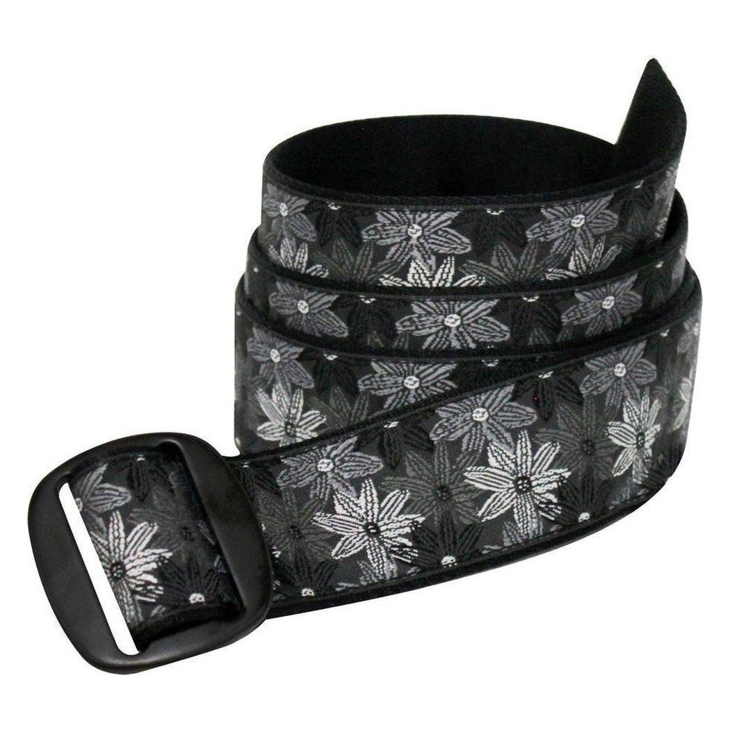 Bison 38mm Manzo Ribbon Belt-Accessories - Belts - Women's-Rambling Flower Black-S-Appalachian Outfitters