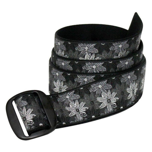 Bison 38mm Manzo Ribbon Belt-Accessories - Belts - Women's-Rambling Flower Black-S-Appalachian Outfitters