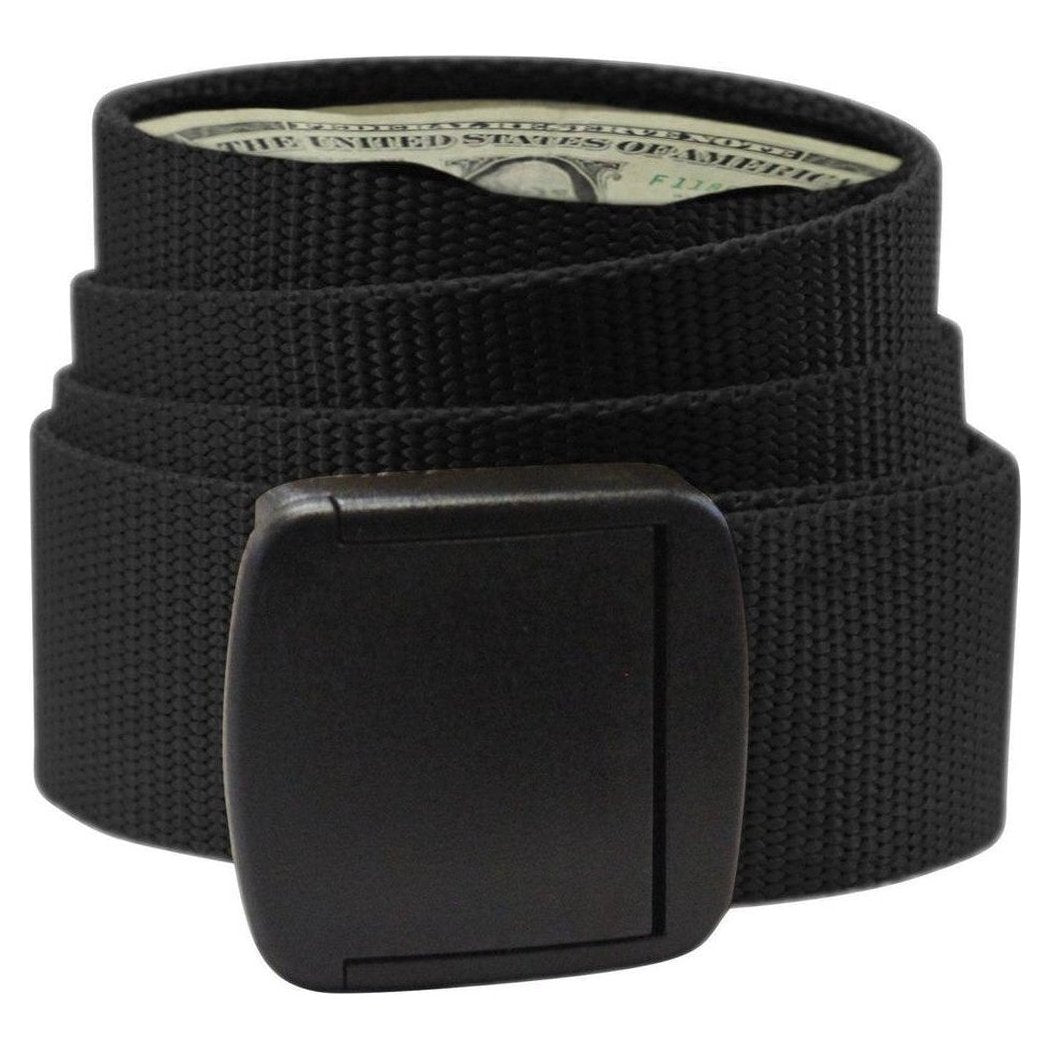 Bison 38mm T-Lock Money Belt-Accessories - Belts - Unisex-Black-M-Appalachian Outfitters