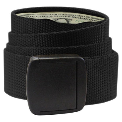 Bison 38mm T-Lock Money Belt-Accessories - Belts - Unisex-Black-M-Appalachian Outfitters