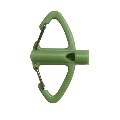 Bison Diamond Whistle – Glow In The Dark-Camping - First Aid-Green-Appalachian Outfitters
