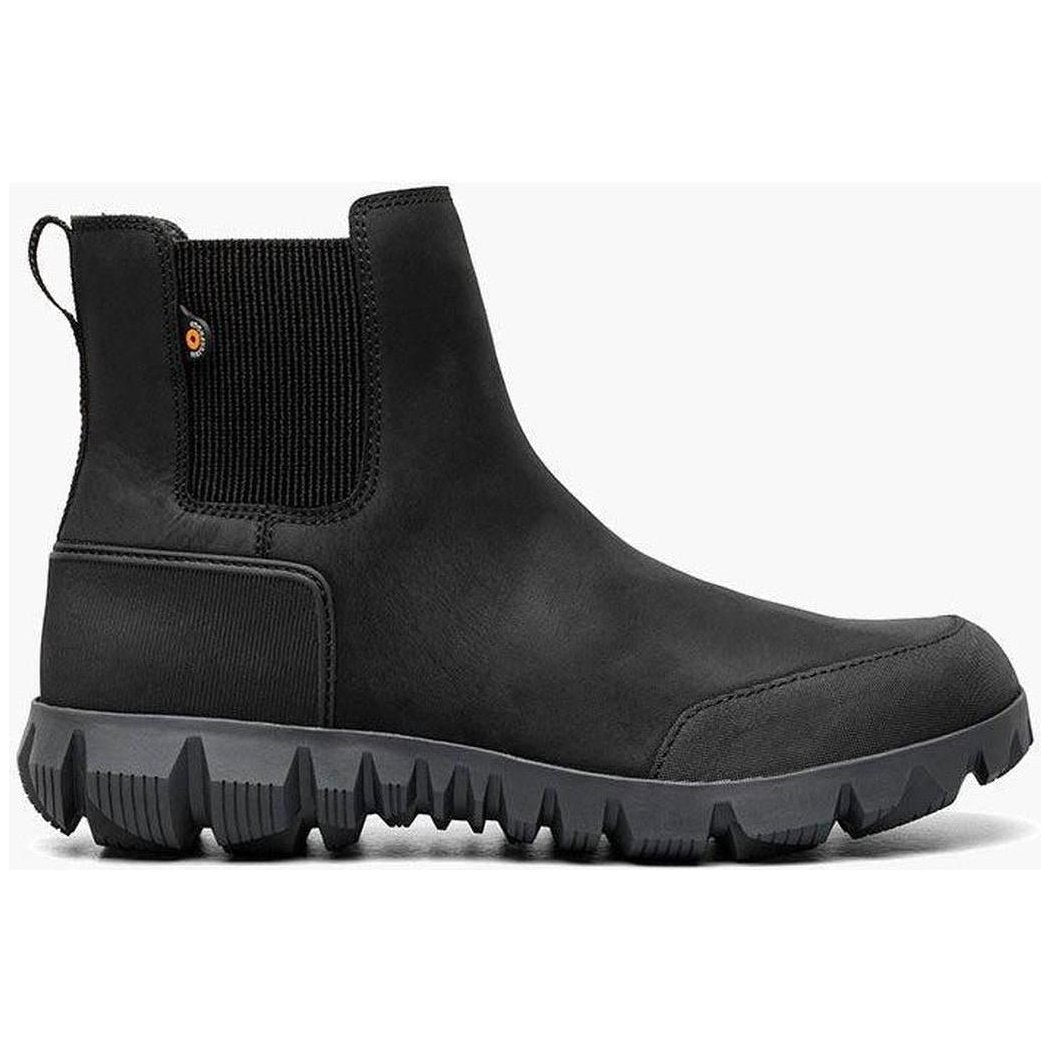 Bogs Footwear Men's Arcata Urban Leather Chelsea-Men's - Footwear - Boots-Black-8-Appalachian Outfitters