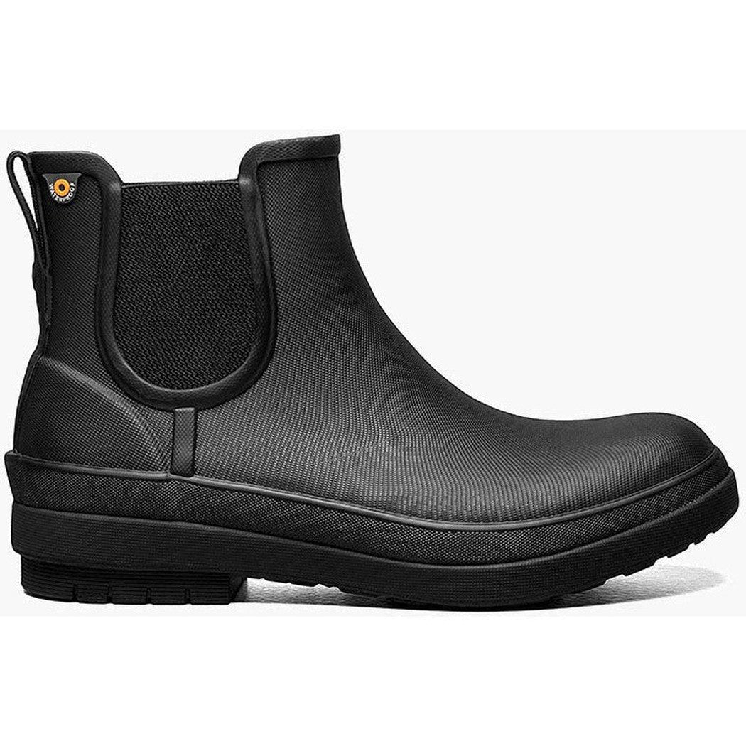 Bogs Footwear Women's Amanda Plush II Chelsea-Women's - Footwear - Boots-Black-7-Appalachian Outfitters