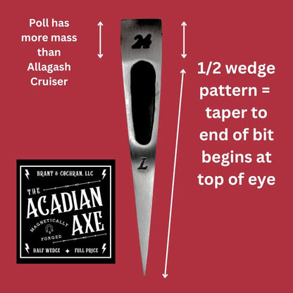 Brant & Cochran Acadian 1/2 Wedge-Camping - Accessories - Axes-Appalachian Outfitters