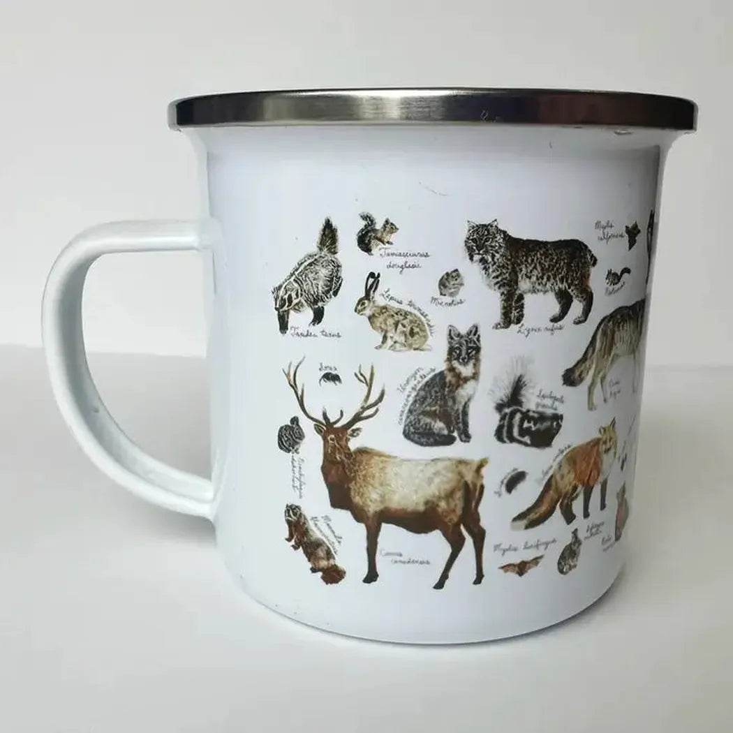 Brush & Bark Camping Mug-Camping - Hydration - Cups and Mugs-Mammals-Appalachian Outfitters