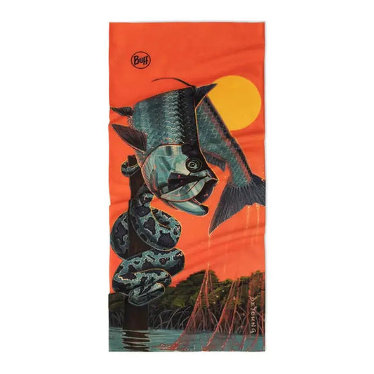 Buff Angler CoolNet UV - Derek De Young King Python-Accessories - Bandanas-Appalachian Outfitters
