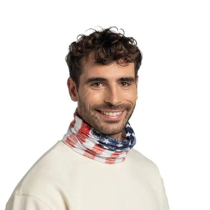 Buff CoolNet UV - US Flag-Accessories - Bandanas-Appalachian Outfitters