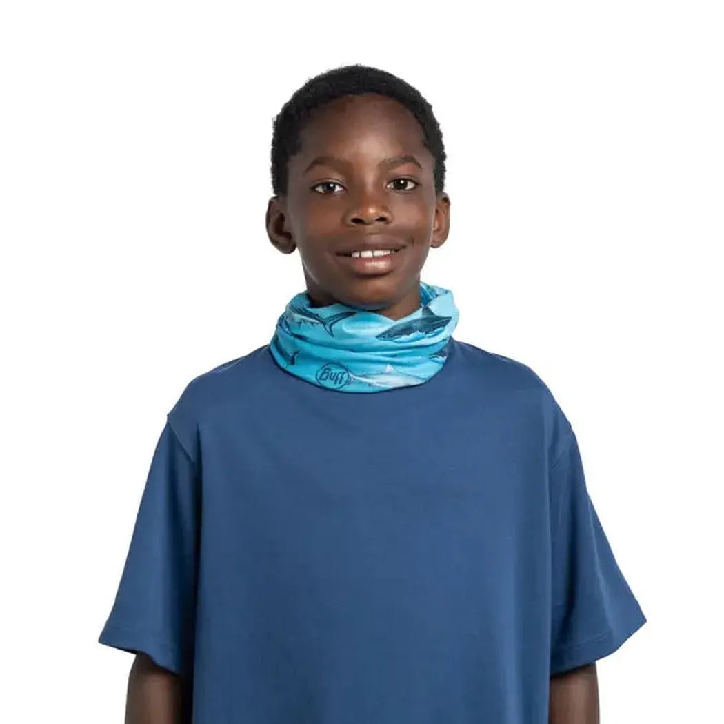 Buff CoolNet UV Youth Diver - Sharks-Accessories - Bandanas-Appalachian Outfitters
