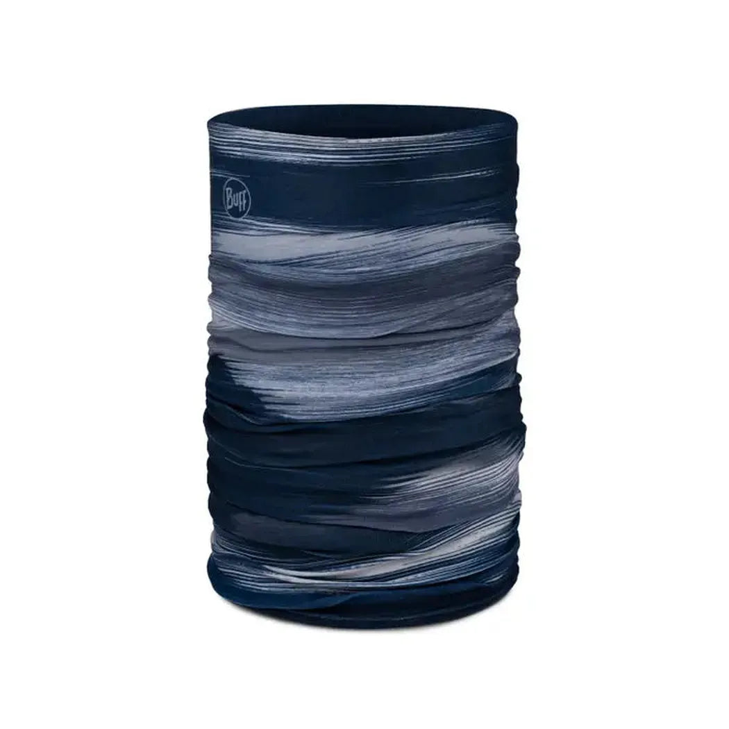 A navy Buff Polar Reversible - Arky bandana shown from the front against a white background.
