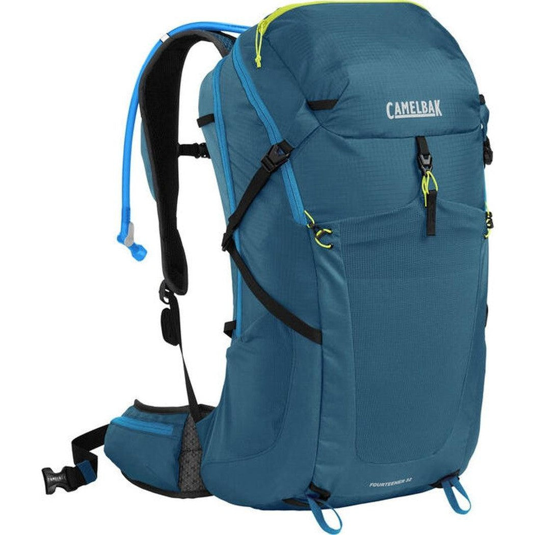 CamelBak Fourteener 32-Camping - Backpacks - Daypacks-Gibraltar Navy/Summer Lime-Appalachian Outfitters