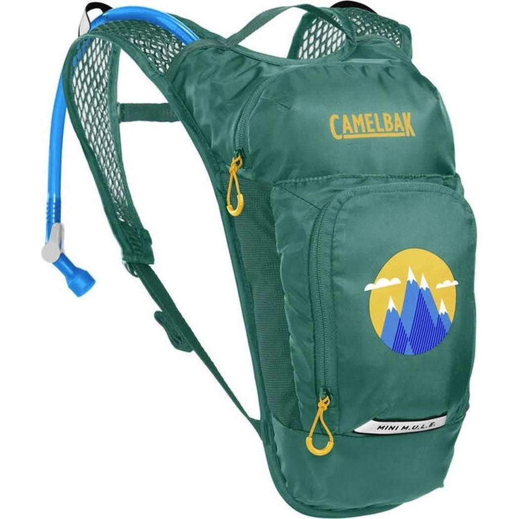 CamelBak Mini Mule-Camping - Backpacks - Hydration Packs-Green/Mountains-Appalachian Outfitters