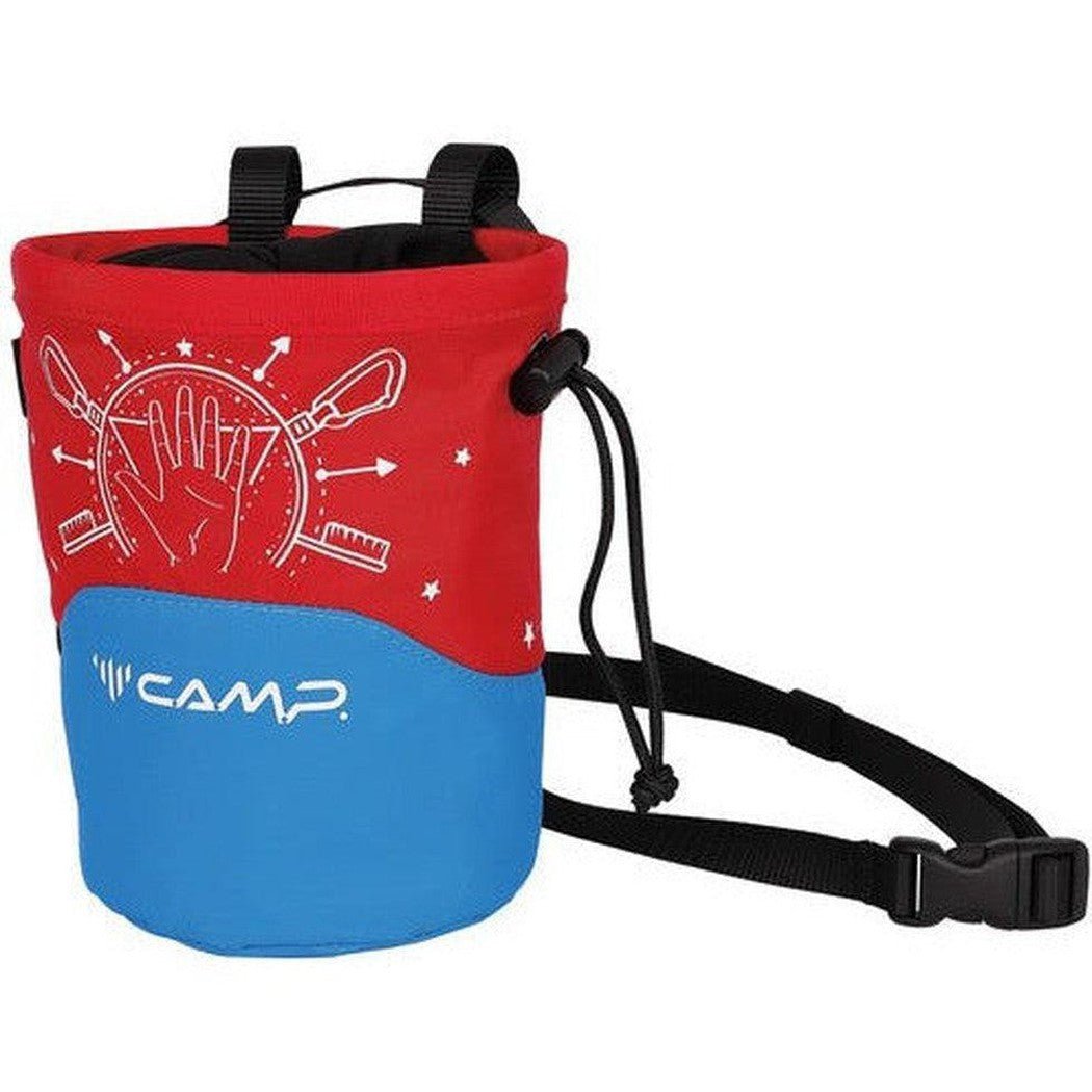 CAMP Acqualong Chalk Bag-Climbing - Climbing Essentials - Chalk Bags-Rosso/Blue-Appalachian Outfitters