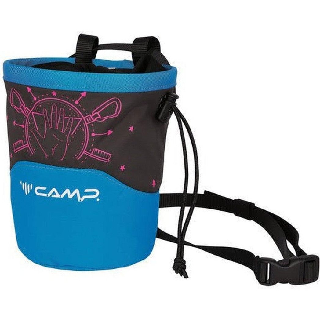 CAMP Acqualong Chalk Bag-Climbing - Climbing Essentials - Chalk Bags-Grigio/Blue-Appalachian Outfitters