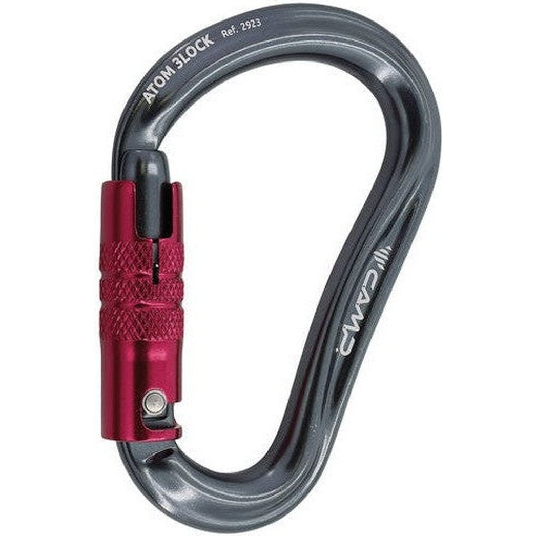 CAMP Atom 3 Lock-Climbing - Hardware - Carabiners-Appalachian Outfitters