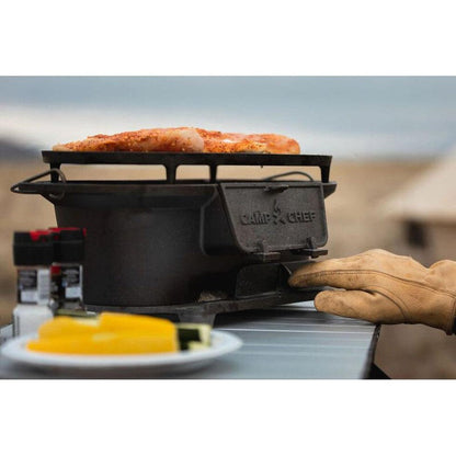 Camp Chef Cast Iron Charcoal Grill-Camping - Cooking - Stoves-Appalachian Outfitters