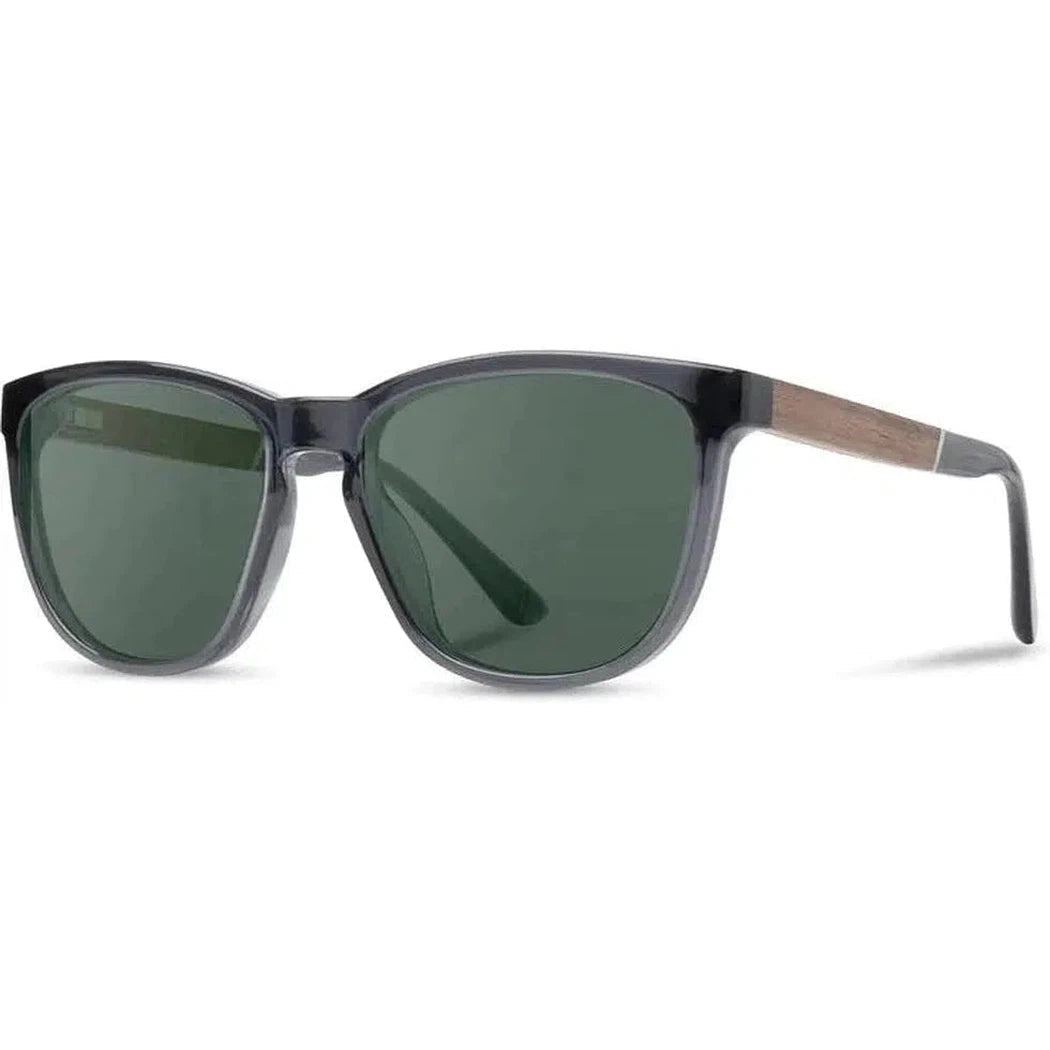 Camp Eyewear Arrowcrest-Accessories - Eyewear - Sunglasses-Fog // Walnut-Basic Polarized G15-Appalachian Outfitters