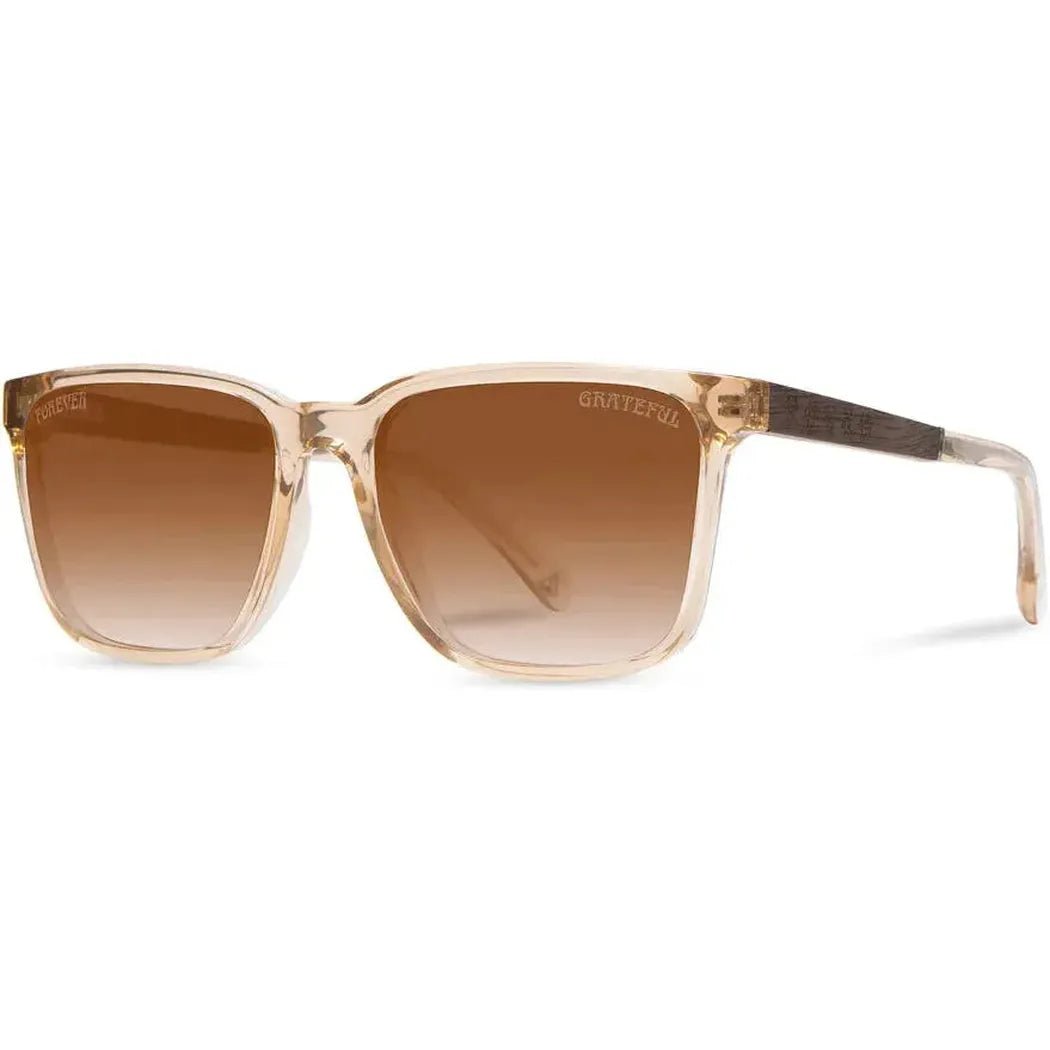 Camp Eyewear Crag: Grateful Dead Stealie Edition-Accessories - Eyewear - Sunglasses-Desert // Grateful Dead Bears Engraved-Basic Brown Fade Polarized-Appalachian Outfitters