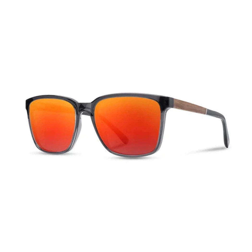Camp Eyewear Crag-Accessories - Eyewear - Sunglasses-Fog // Walnut-HD Plus Polarized Solar Flash-Appalachian Outfitters