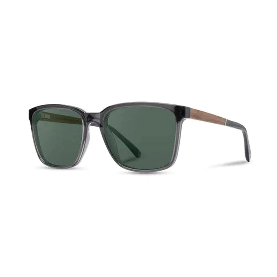 Camp Eyewear Crag-Accessories - Eyewear - Sunglasses-Fog // Walnut-Basic Polarized G15-Appalachian Outfitters