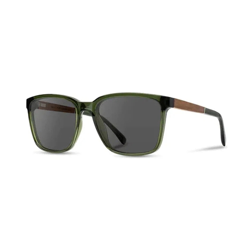 Camp Eyewear Crag-Accessories - Eyewear - Sunglasses-Fern // Walnut-Basic Polarized Grey-Appalachian Outfitters