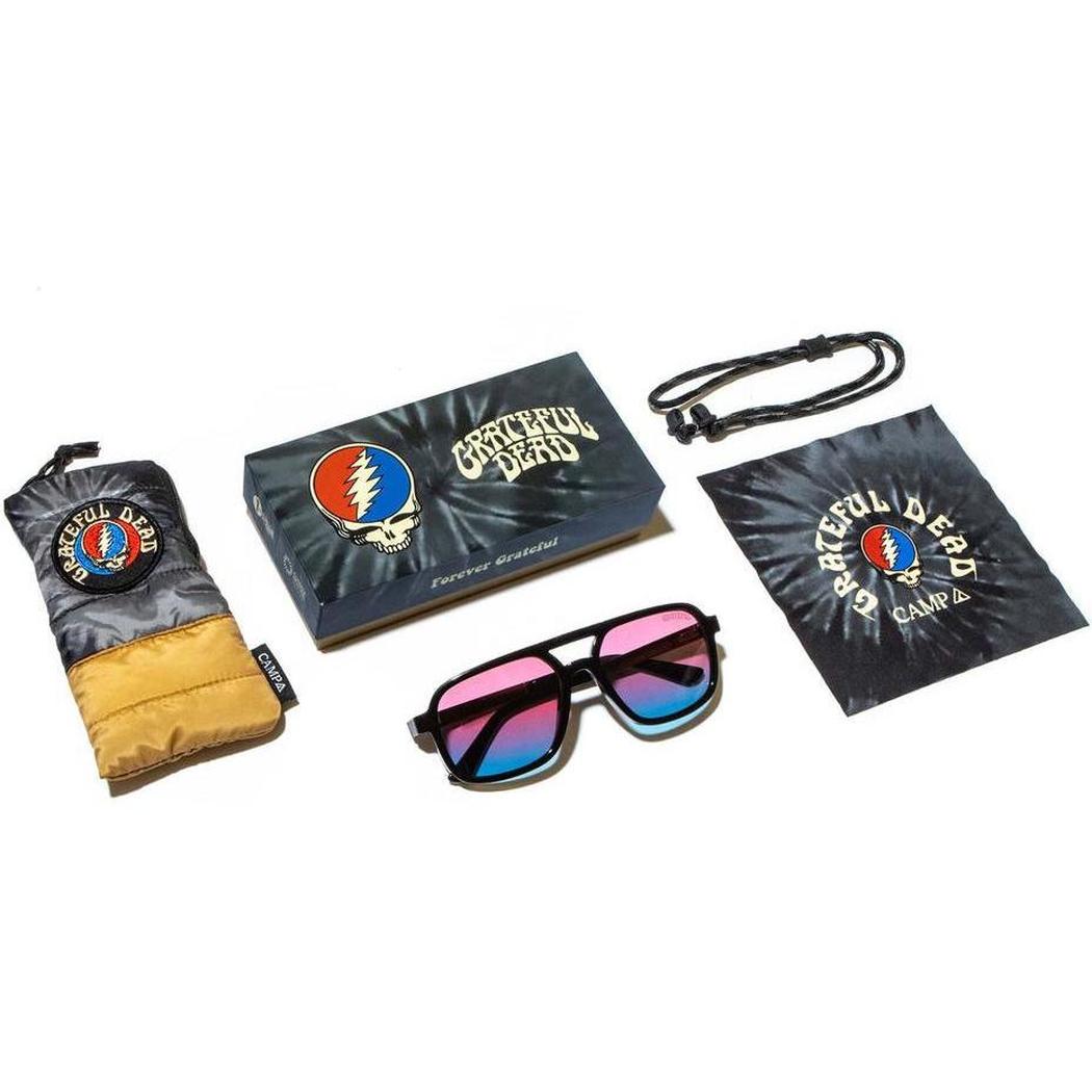 Camp Eyewear Glacier: Grateful Dead Stealie Edition-Accessories - Eyewear - Sunglasses-Appalachian Outfitters