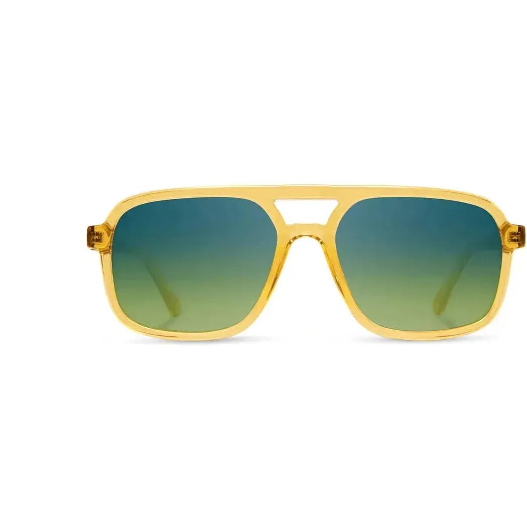 Camp Eyewear Glacier - Yellowstone Edition-Accessories - Eyewear - Sunglasses-Sap // Walnut-Sky Polarized-Appalachian Outfitters