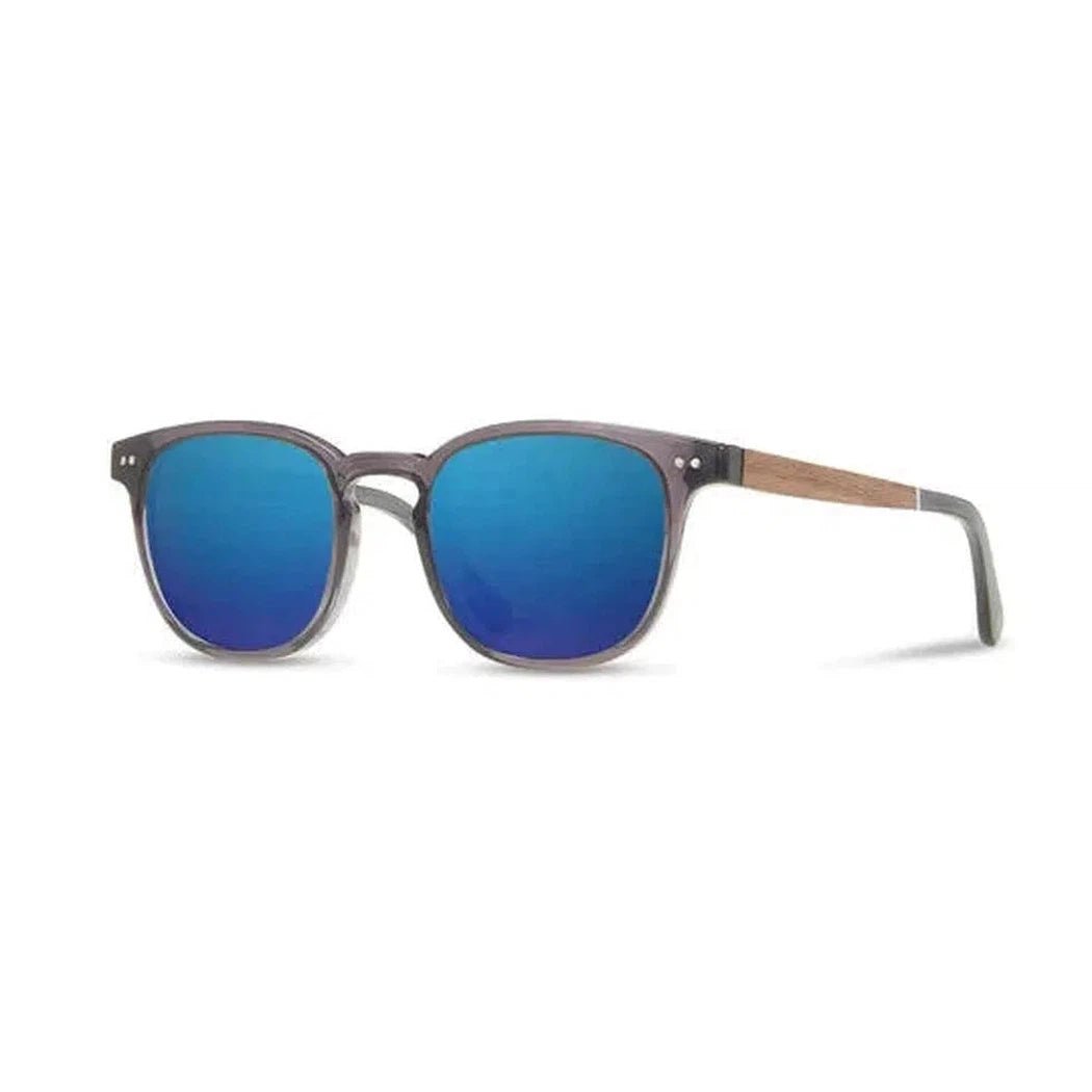 Camp Eyewear Topo-Accessories - Eyewear - Sunglasses-Fog // Walnut-HD Plus Polarized Blue Flash-Appalachian Outfitters