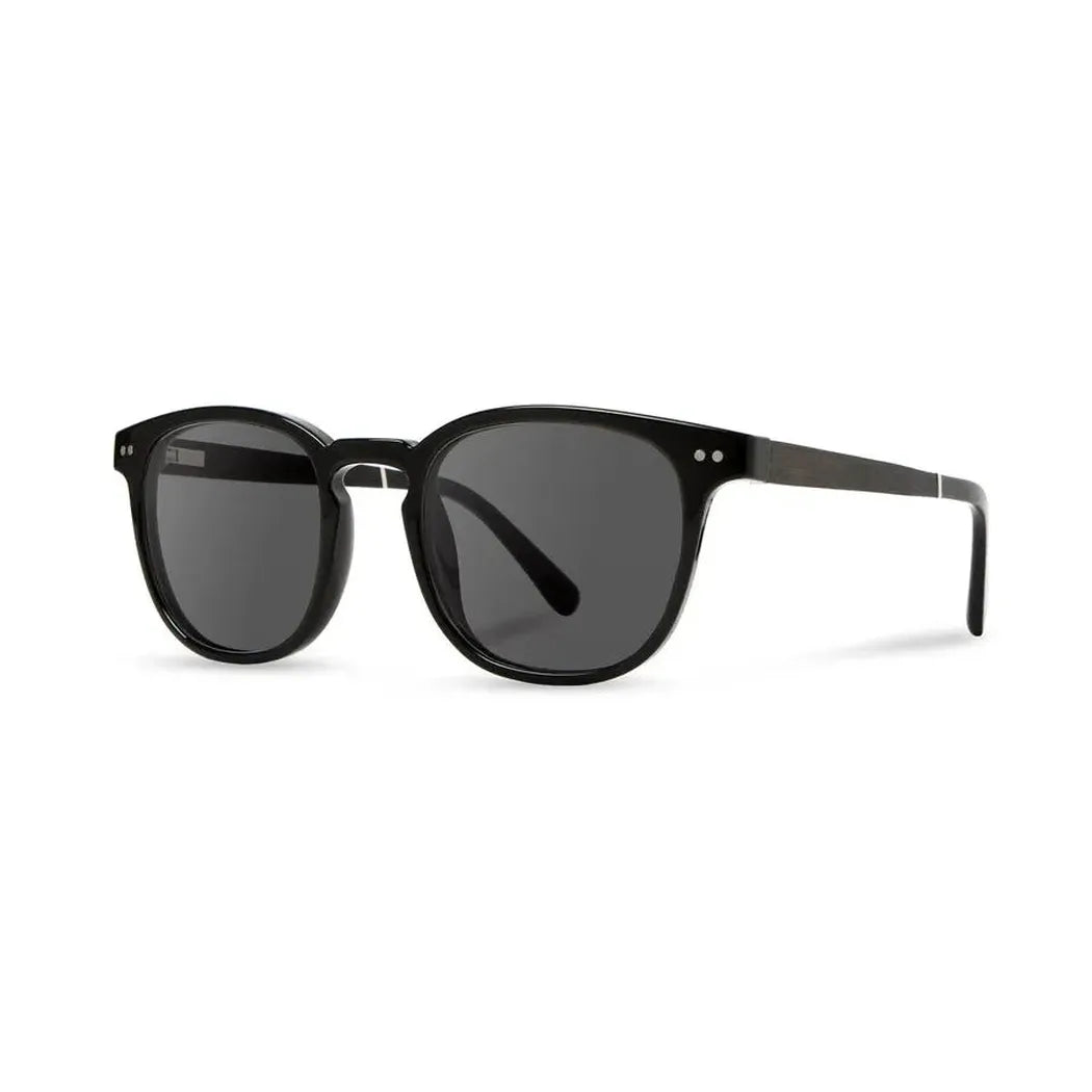 Camp Eyewear Topo-Accessories - Eyewear - Sunglasses-Black // Ebony-HD Plus Polarized Grey-Appalachian Outfitters