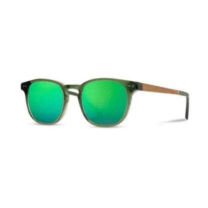 Camp Eyewear Topo-Accessories - Eyewear - Sunglasses-Fog // Walnut-Basic Polarized G15-Appalachian Outfitters