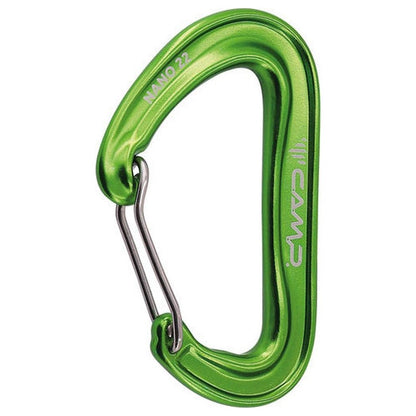 CAMP Nano 22-Climbing - Hardware - Carabiners-Green-Appalachian Outfitters