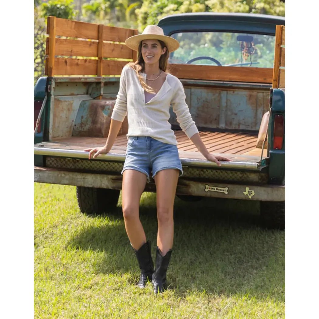 Carve Designs Women's Amara Pointelle Sweater-Women's - Clothing - Tops-Appalachian Outfitters