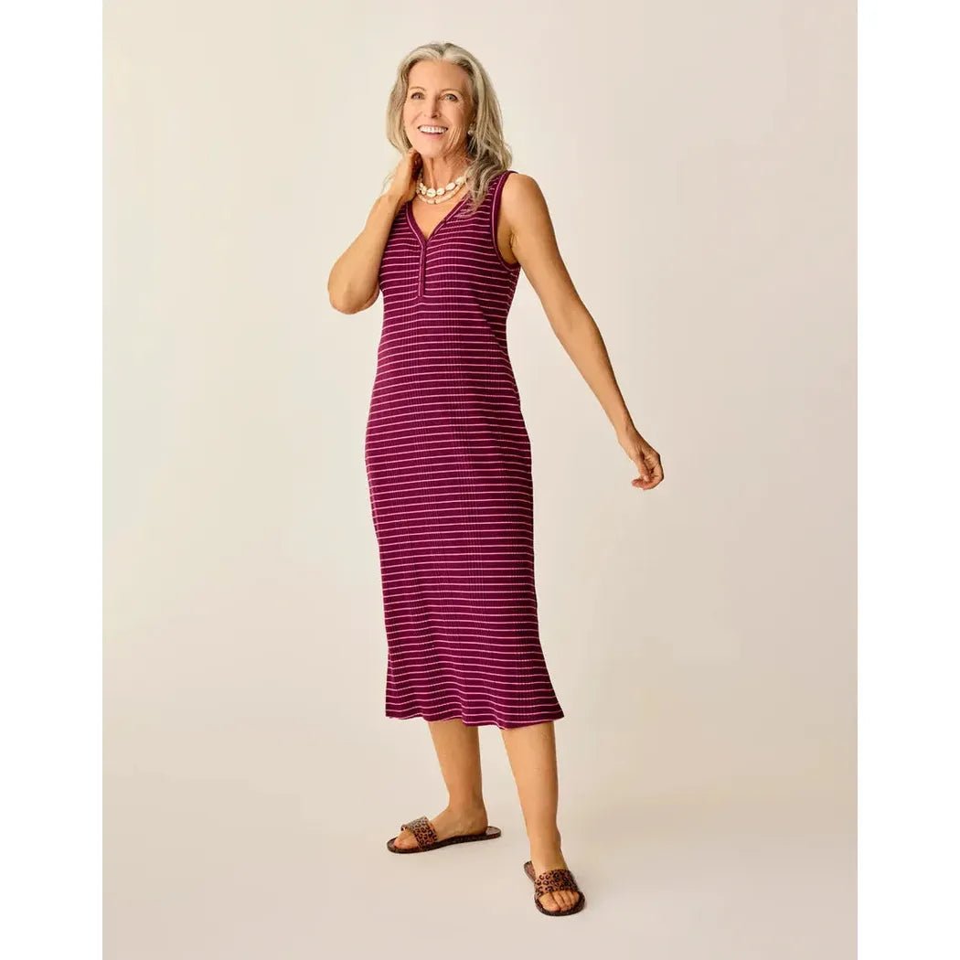 Carve Designs Women's Elodie Rib Dress-Women's - Clothing - Dresses-Appalachian Outfitters