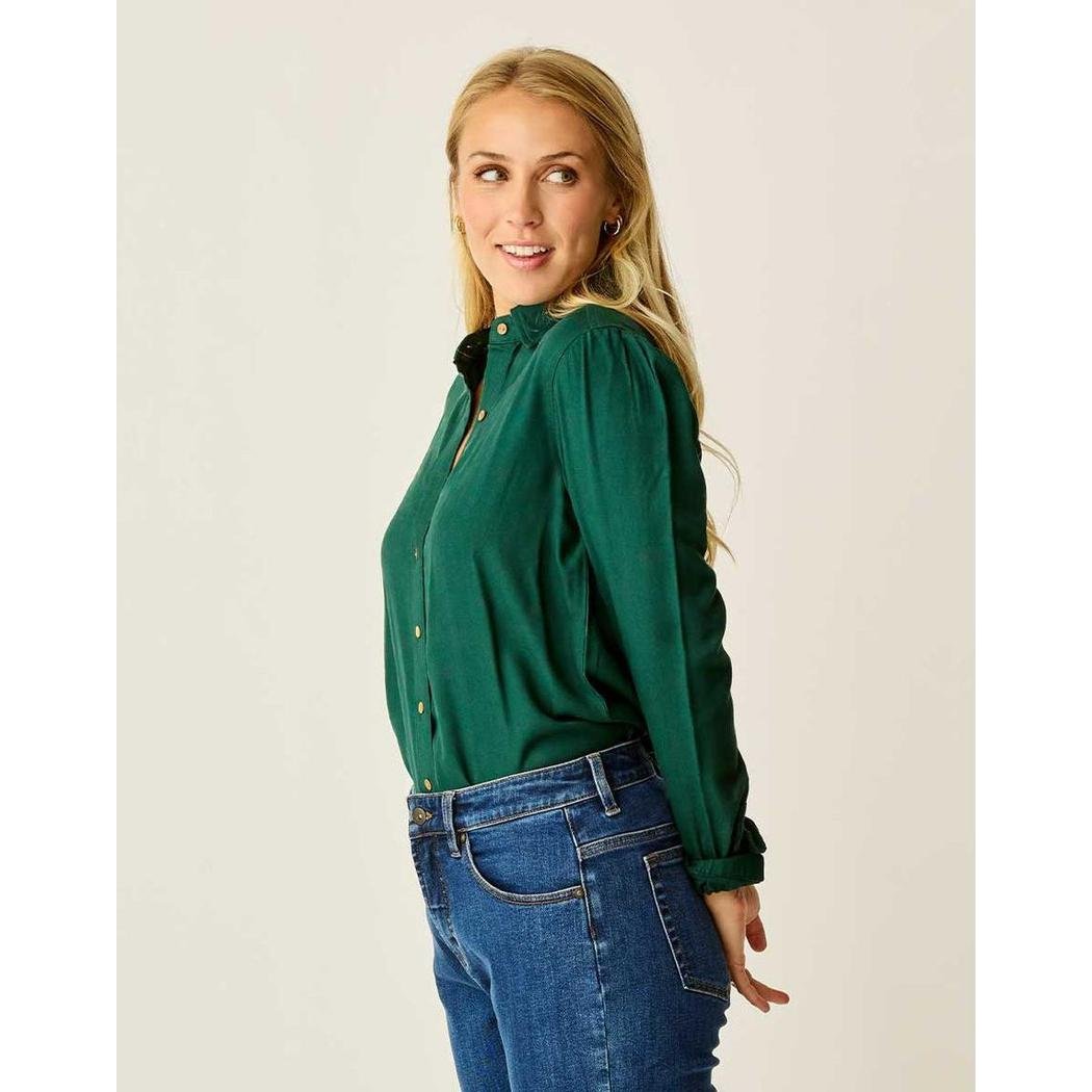 Carve Designs Women's Nadia Twill Long Sleeve-Women's - Clothing - Tops-Appalachian Outfitters