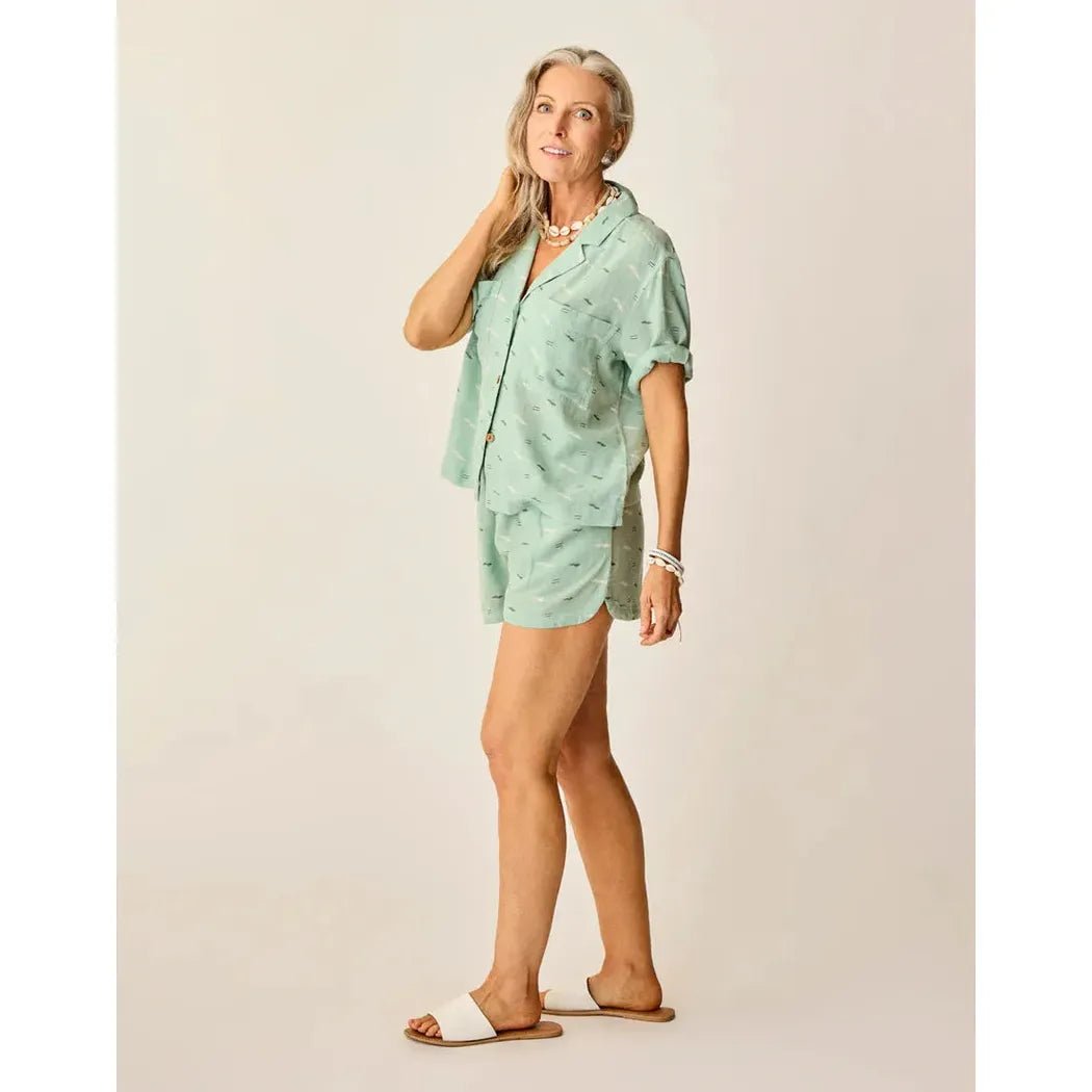 Carve Designs Women's Rhett Linen Short-Women's - Clothing - Bottoms-Appalachian Outfitters