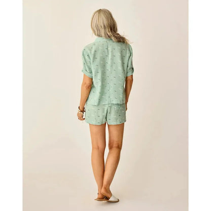 Carve Designs Women's Rhett Linen Short-Women's - Clothing - Bottoms-Appalachian Outfitters