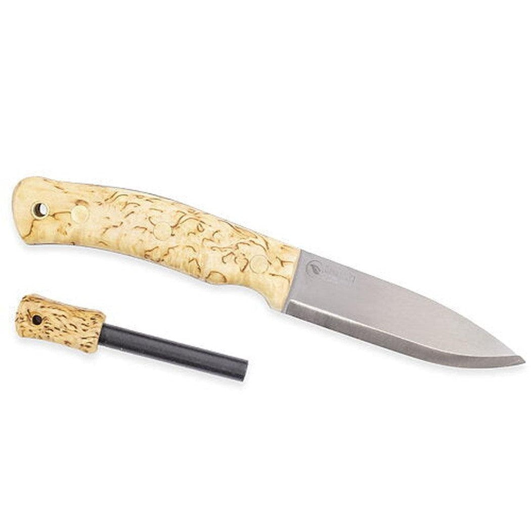 Casstrom No. 10 Swedish Forest Knife, Curly birch with Fire steel, Sleipner-Camping - Accessories - Knives-Appalachian Outfitters