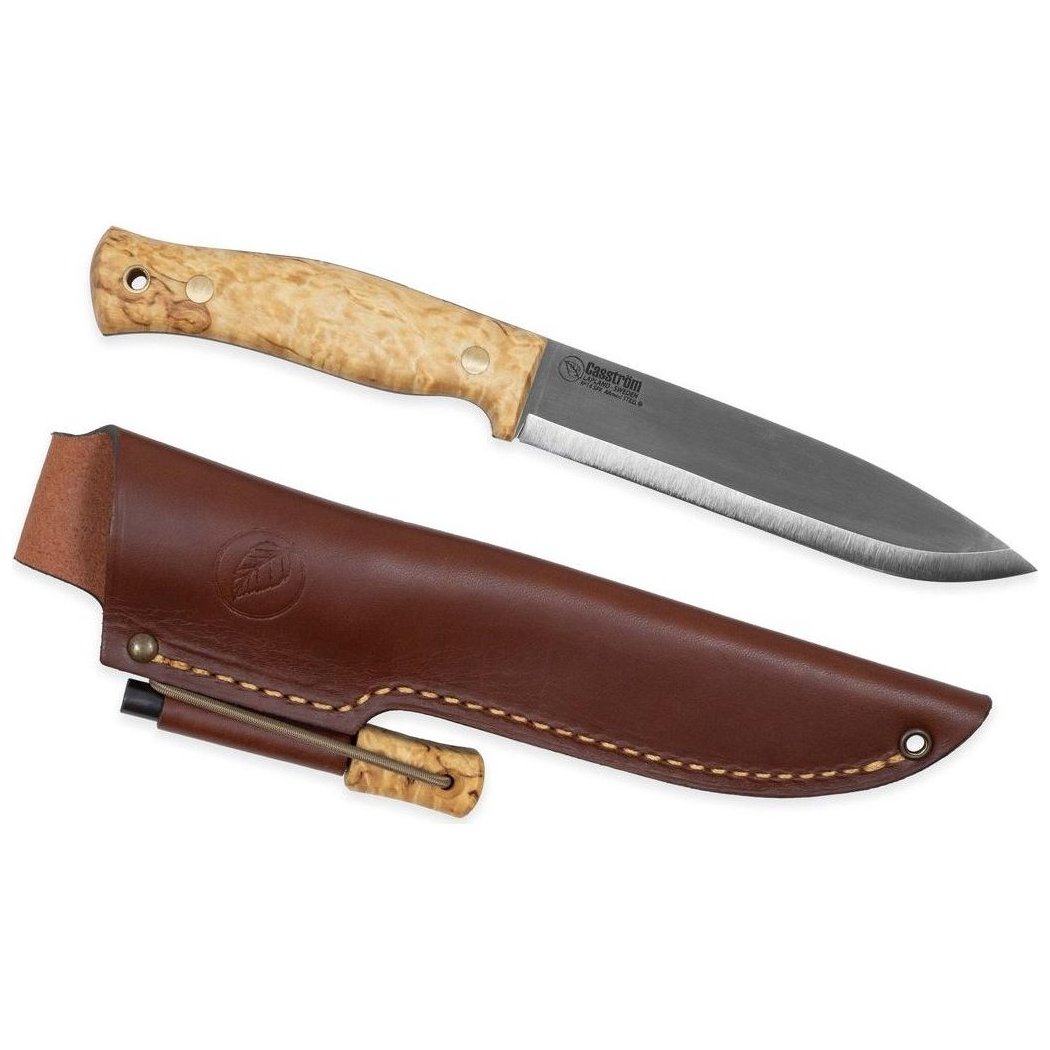 Casstrom No 14 Swedish Forest Knife Curly Birch with Firesteel-Camping - Accessories - Knives-Appalachian Outfitters