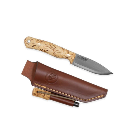 Casstrom No 8 Swedish Forest Knife Curly Birch with Firesteel-Camping - Accessories - Knives-Appalachian Outfitters