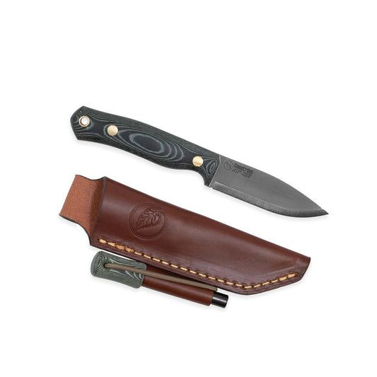 Casstrom No 8 Swedish Forest Knife Green Micarta with Firesteel-Camping - Accessories - Knives-Appalachian Outfitters