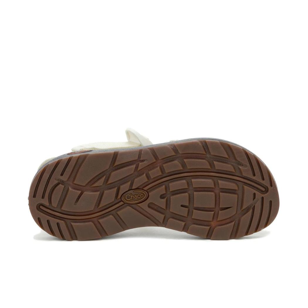The sole of the Chaco Women's Z1 Classic in Oculi Sand is shown from below, with a white background.