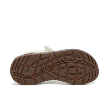 The sole of the Chaco Women's Z1 Classic in Oculi Sand is shown from below, with a white background.