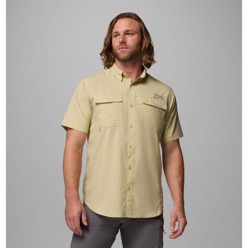 Columbia Sportswear Men's Blood and Guts V Short Sleeve Shirt-Men's - Clothing - Tops-Serpentine-M-Appalachian Outfitters