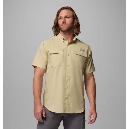 Columbia Sportswear Men's Blood and Guts V Short Sleeve Shirt-Men's - Clothing - Tops-Serpentine-M-Appalachian Outfitters