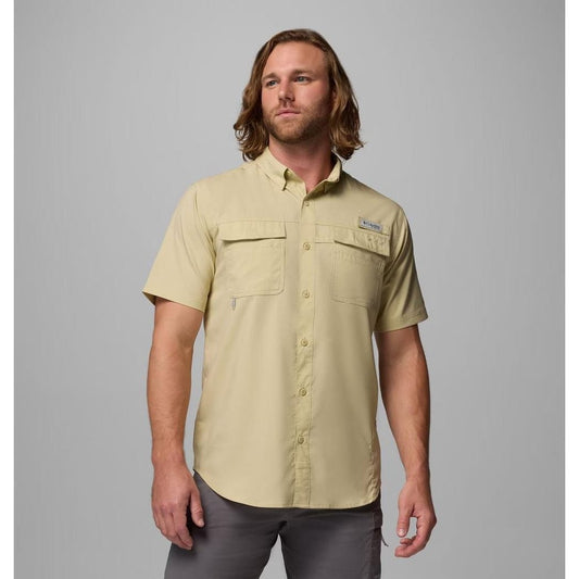 Columbia Sportswear Men's Blood and Guts V Short Sleeve Shirt-Men's - Clothing - Tops-Serpentine-M-Appalachian Outfitters