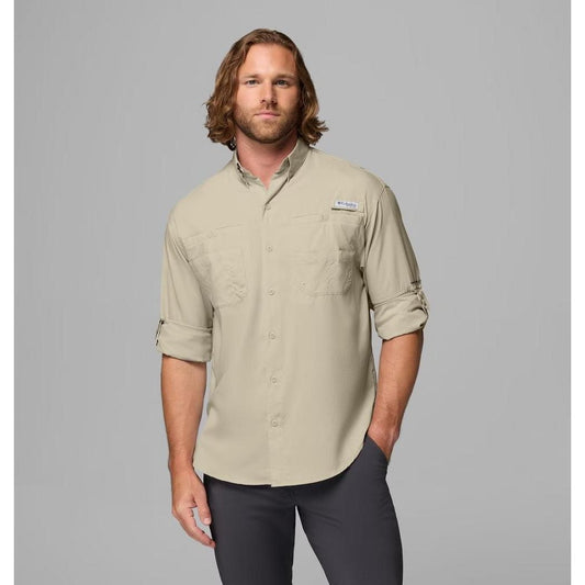 Columbia Sportswear Men's Tamiami II Long-Sleeve Shirt-Men's - Clothing - Tops-Fossil-M-Appalachian Outfitters